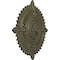 Ekena Millwork Haylynn Ceiling Medallion (Fits Canopies up to 1 1/4"), 29 1/8"OD x 1 1/4"ID x 4"P, Painted Turtle CM29HYPTF - alternate 2